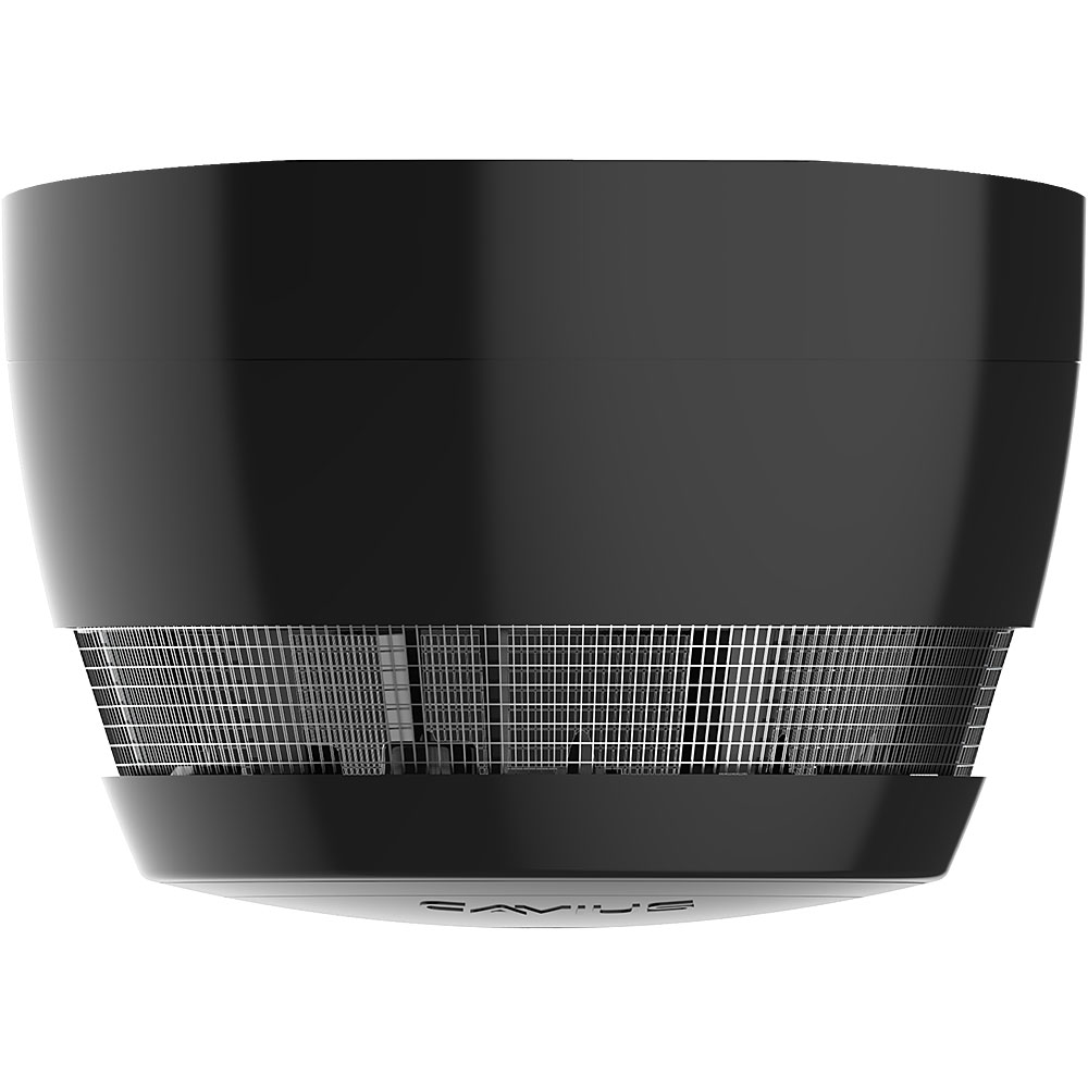 Reykskynjari, svartur 5 ára rafhlaða