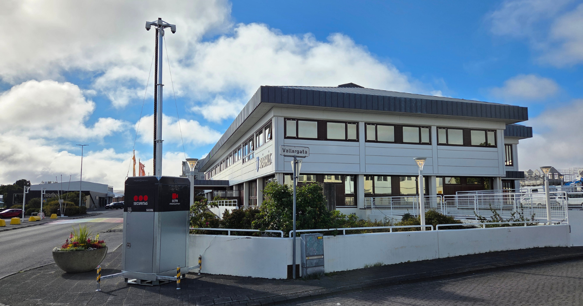 Myndeftirlitsturnar Securitas studdu við öryggi á Ljósanótt